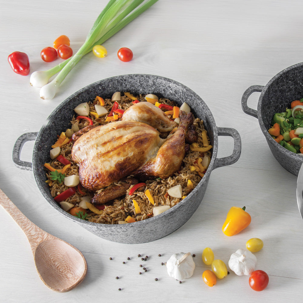 SQ Professional Nessa Granum Die-Cast Stockpot Set 5pc