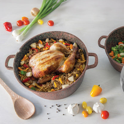 SQ Professional Nessa Granum Die-Cast Stockpot Set 5pc