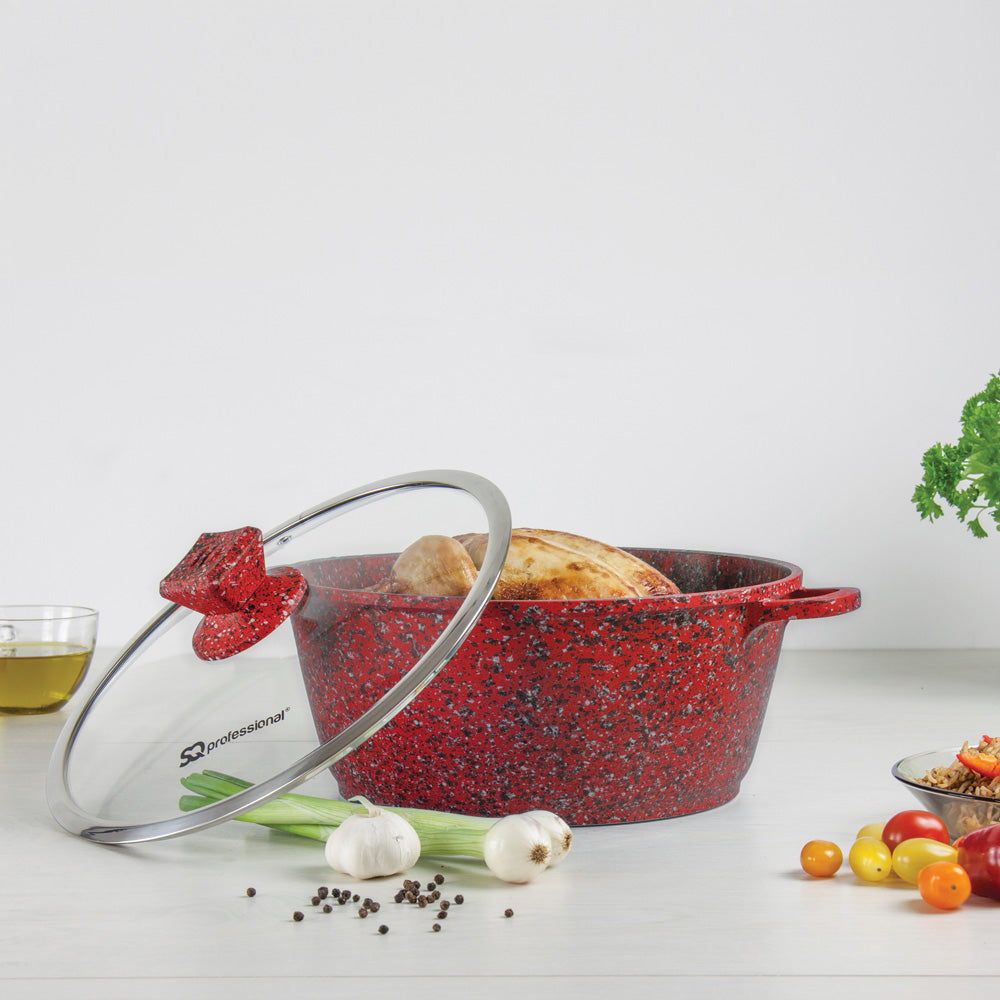 SQ Professional Nessa Granum Die-Cast Stockpot Set 5pc