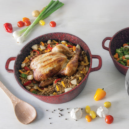 SQ Professional Nessa Granum Die-Cast Stockpot Set 5pc