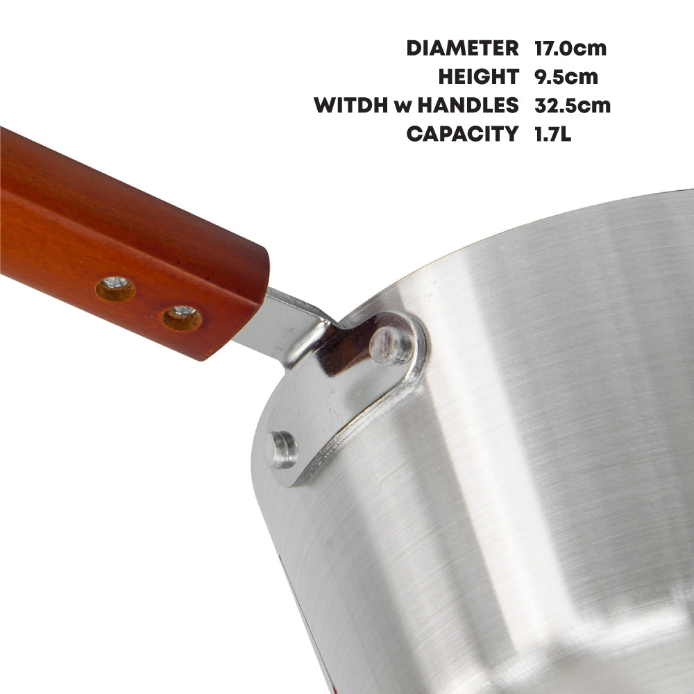 SQ Professional Galaxis Aluminium Milk Pan/ Vela