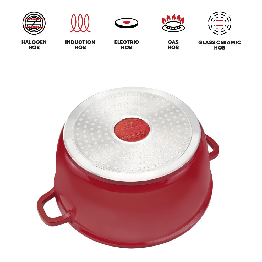 SQ Professional Nea Die-Cast Stockpot Set 5pc