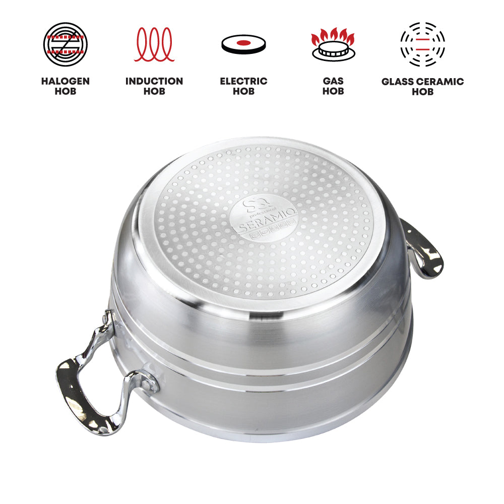 SQ Professional Mianra Die-Cast Stockpot Set 5pc