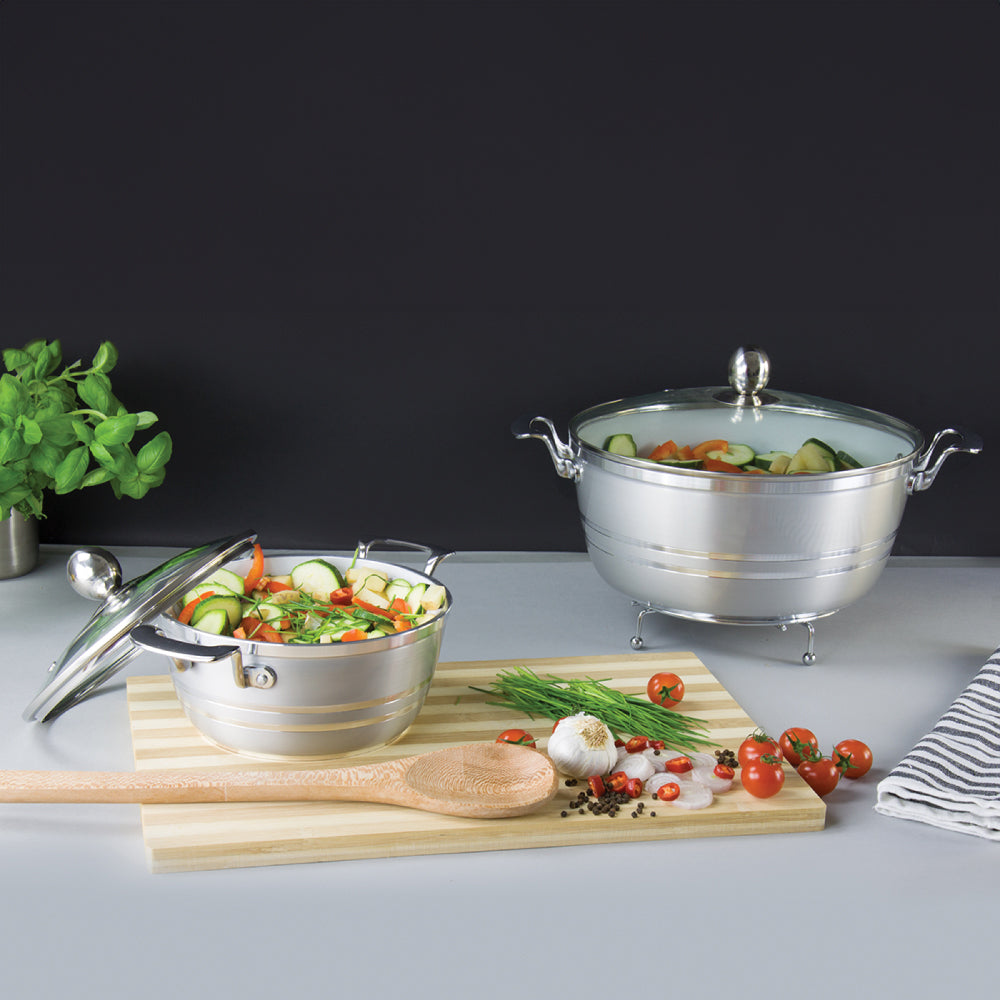 SQ Professional Mianra Die-Cast Stockpot Set 5pc