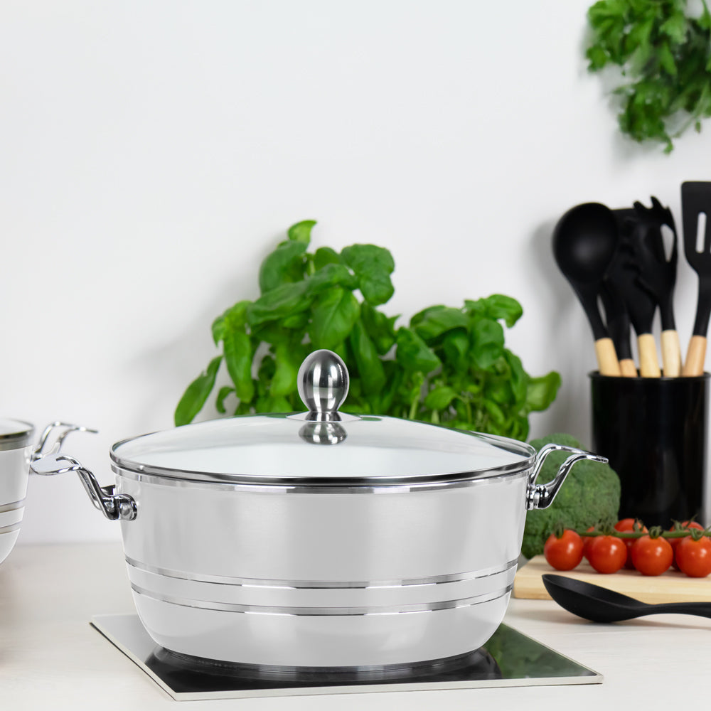 SQ Professional Mianra Die-Cast Stockpot Set 5pc