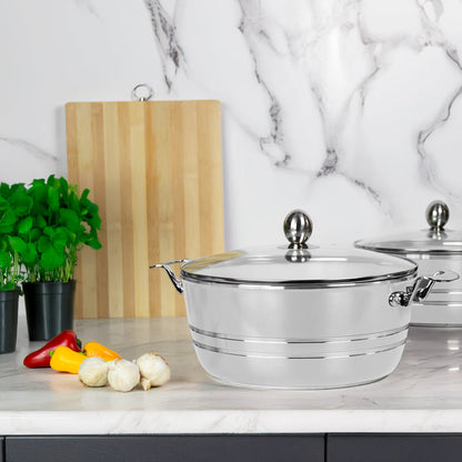 SQ Professional Mianra Die-Cast Stockpot Set 5pc