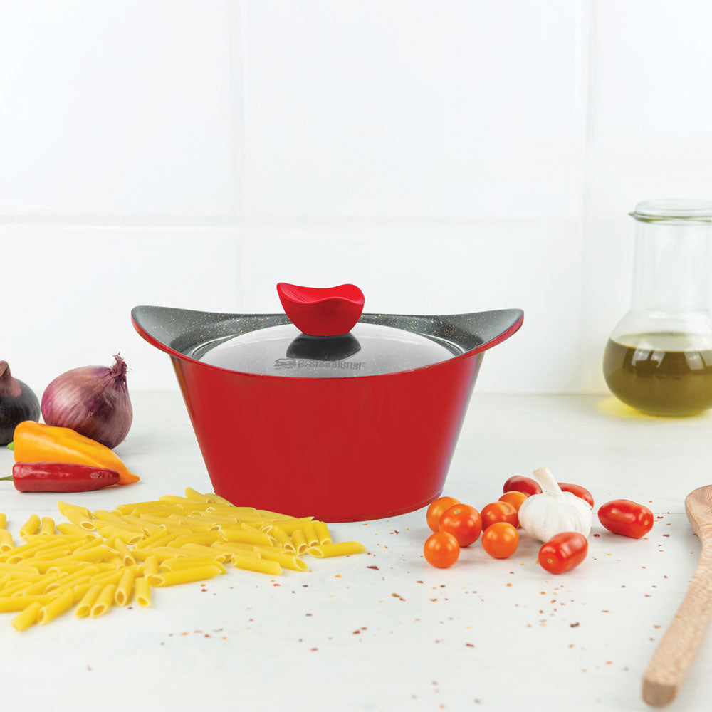 SQ Professional Caia Die-Cast Stockpot Set 3pc