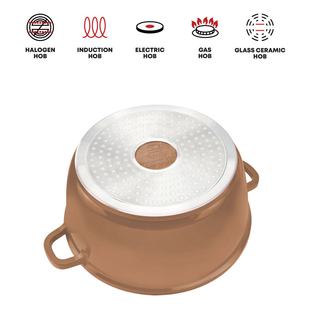 SQ Professional Nea Die-Cast Stockpot Set 5pc