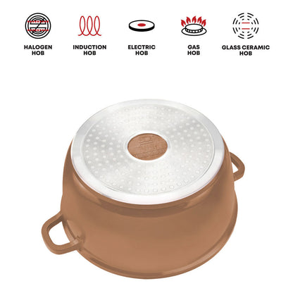 SQ Professional Nea Die-Cast Stockpot Set 5pc