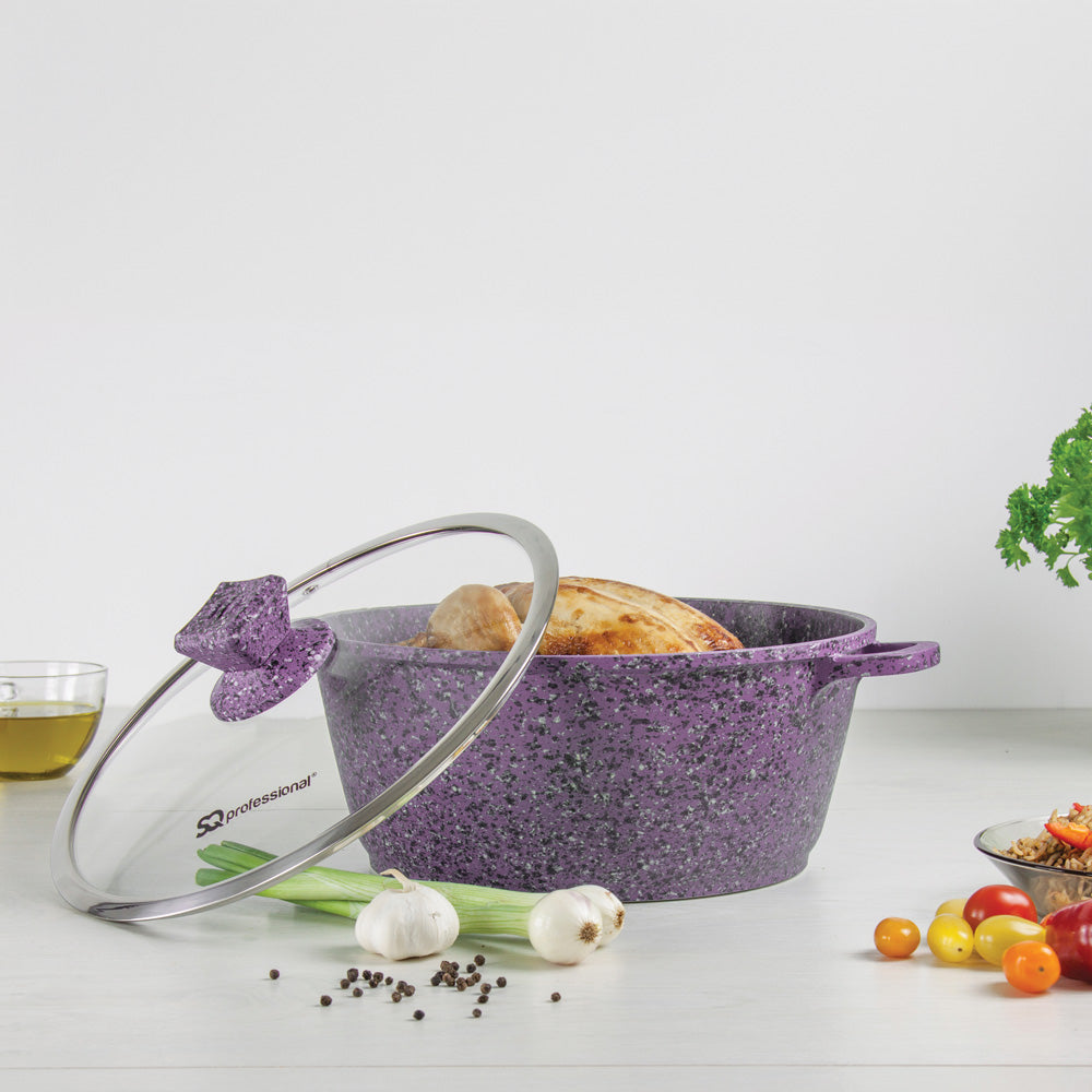 SQ Professional Nessa Granum Die-Cast Stockpot Set 5pc