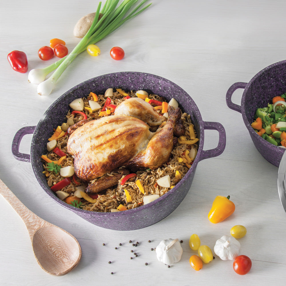 SQ Professional Nessa Granum Die-Cast Stockpot Set 5pc