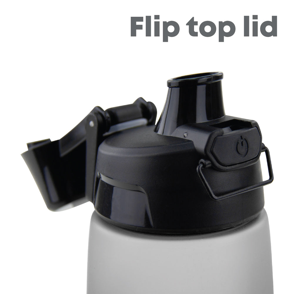 Durane 700ml Plastic Sports Bottle with Sprung Lid