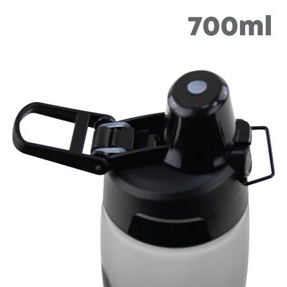 Durane 700ml Plastic Sports Bottle with Sprung Lid