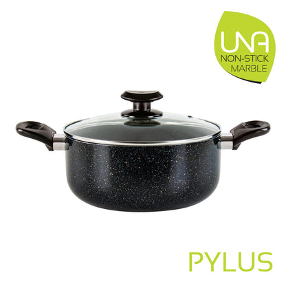 SQ Professional Una Non Stick Stockpot with Lid/ Pylus