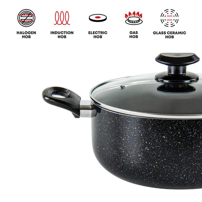 SQ Professional Una Non Stick Stockpot with Lid/ Pylus