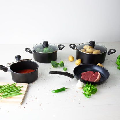 SQ Professional Ultimate Carbon Steel Cookware Set 4pc