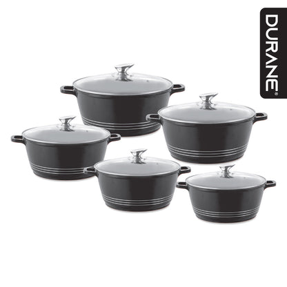 Durane Die-Cast Stockpot Set 5pc