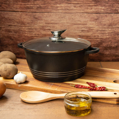 Durane Die-Cast Stockpot Set 5pc