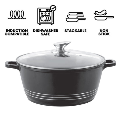 Durane Die-Cast Stockpot Set 5pc