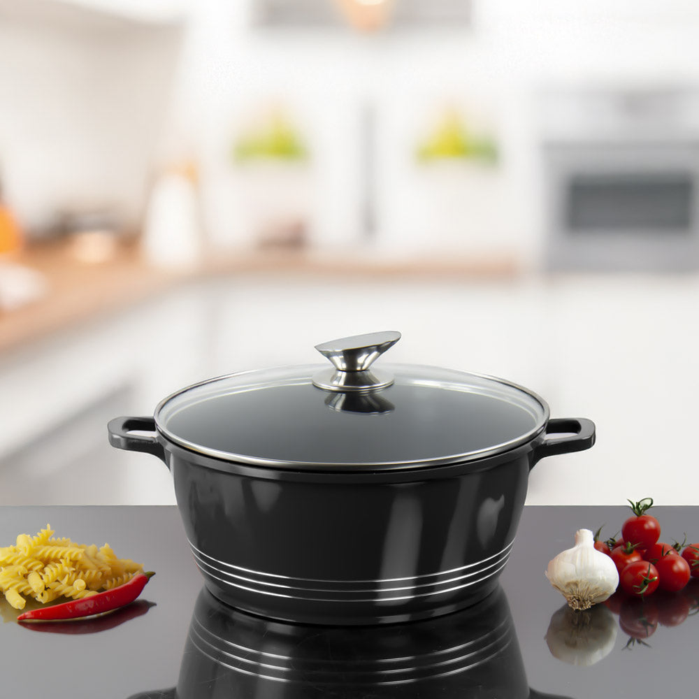 Durane Die-Cast Stockpot Set 5pc