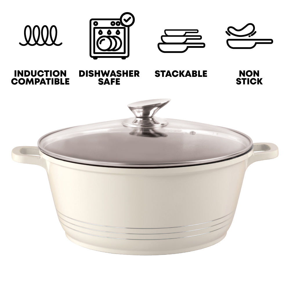 Durane Die-Cast Stockpot Set 5pc