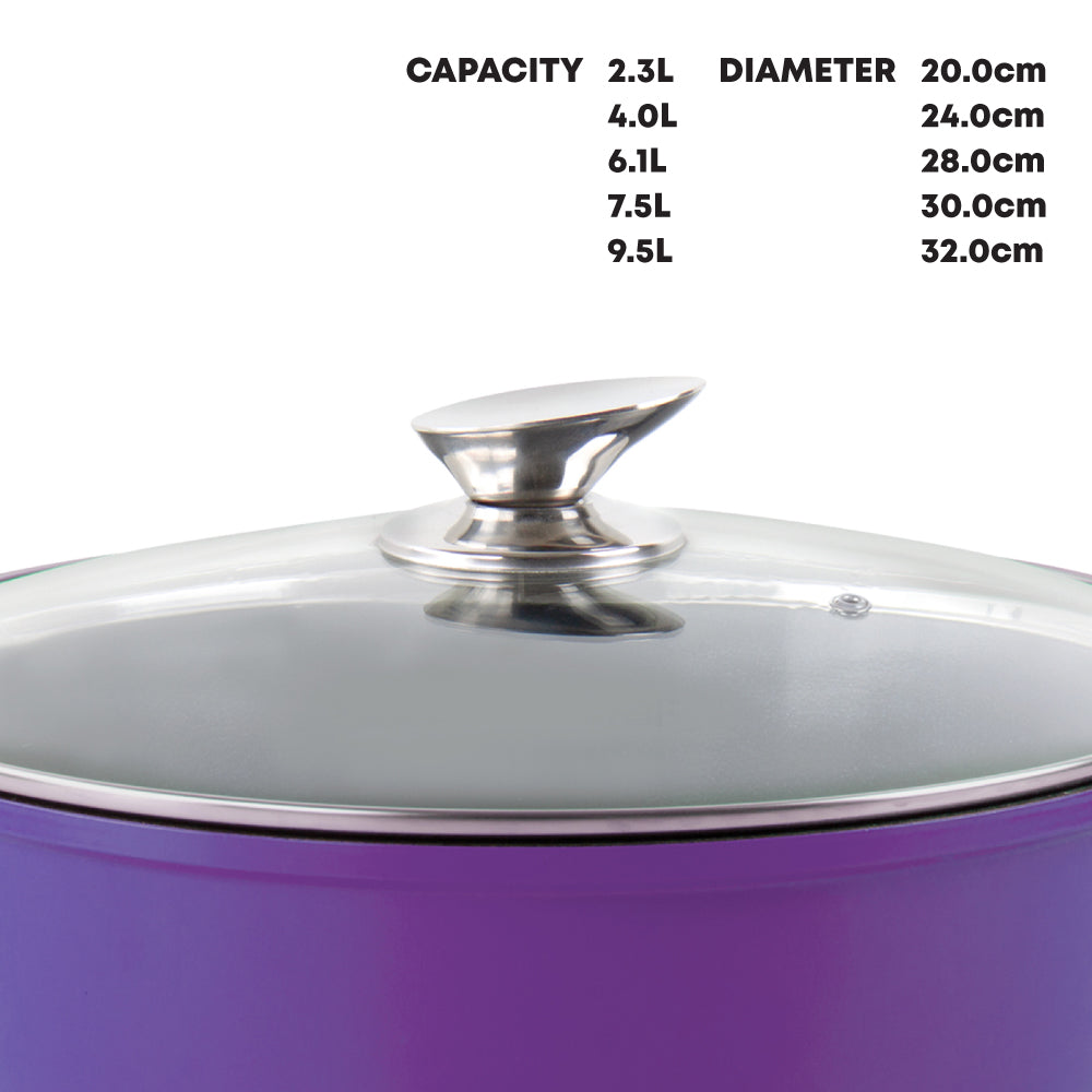 Durane Die-Cast Stockpot Set 5pc