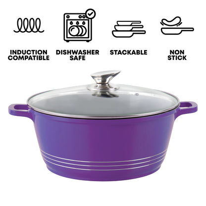 Durane Die-Cast Stockpot Set 5pc