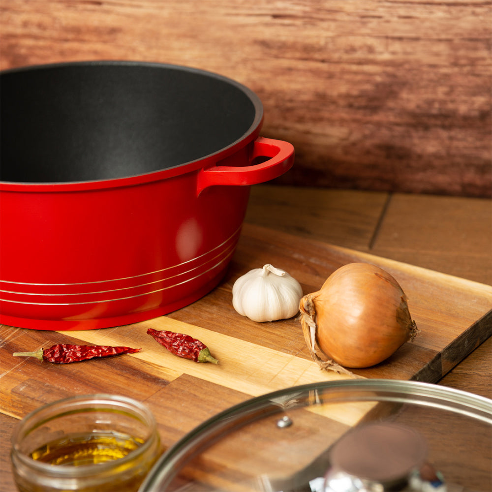 Durane Die-Cast Stockpot Set 5pc