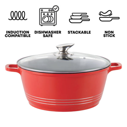 Durane Die-Cast Stockpot Set 5pc