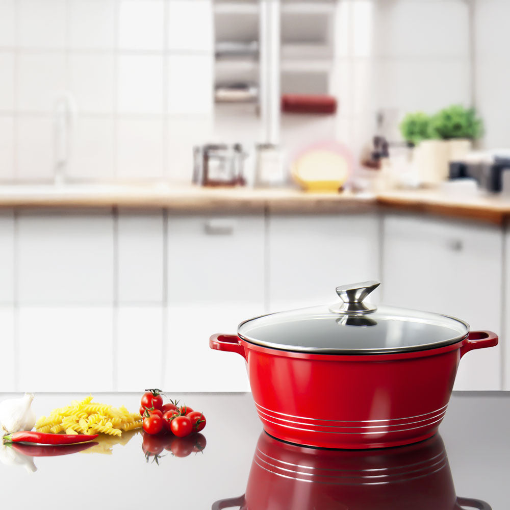 Durane Die-Cast Stockpot Set 5pc