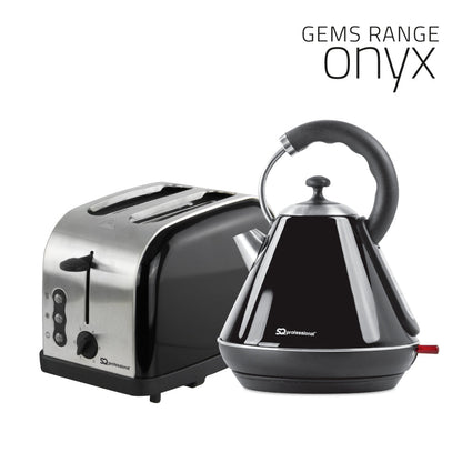 SQ Professional Gems Breakfast Kettle and Toaster Set 2pc