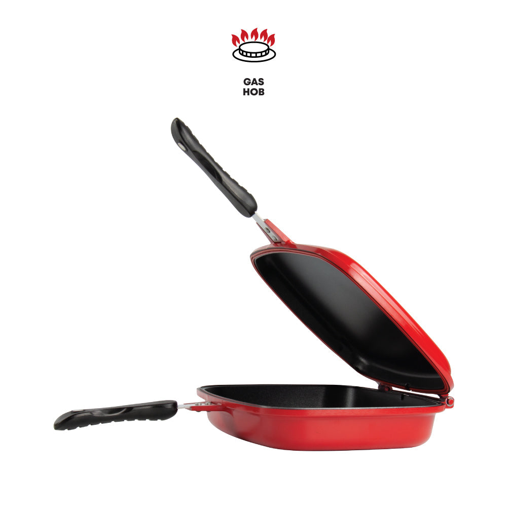 Durane Die-Cast Magic Pan 32cm/Red - www.bargainshack.co.uk