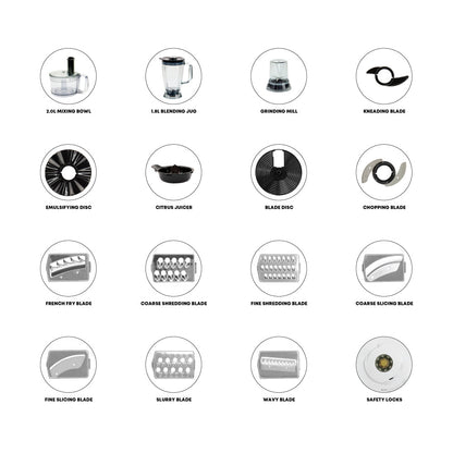 SQ Professional Megaprocess Food Processor