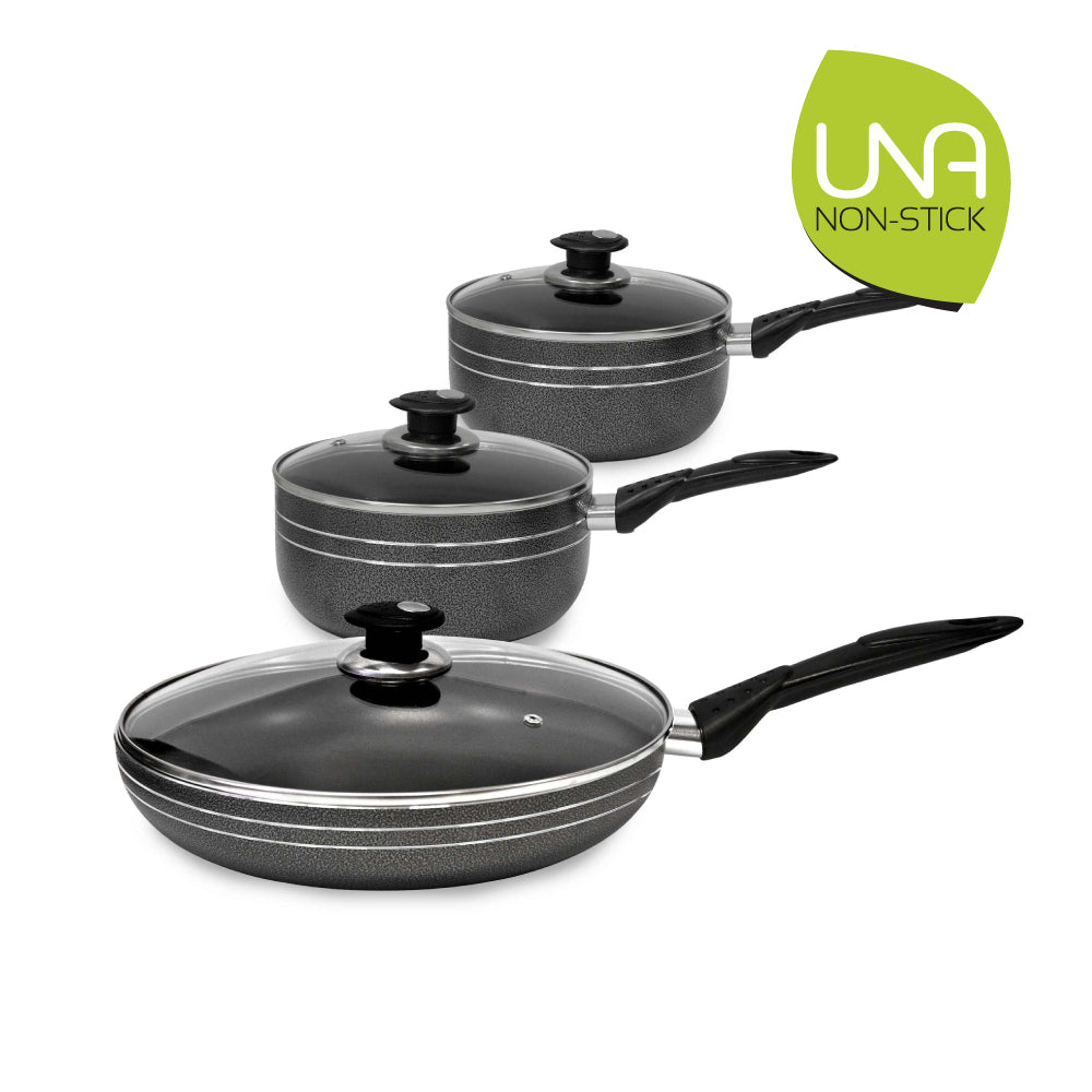 SQ Professional Una Non Stick Essential Kit 3pc