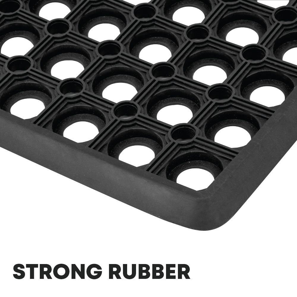 SQ Professional Rubber Doormat Rectangular Rings