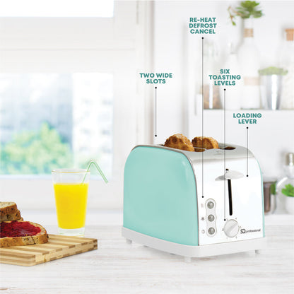 SQ Professional Dainty Breakfast Kettle and Toaster Set 2pc
