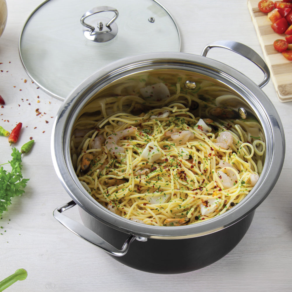 SQ Professional Gems Stainless Steel Stockpot Set 3pc