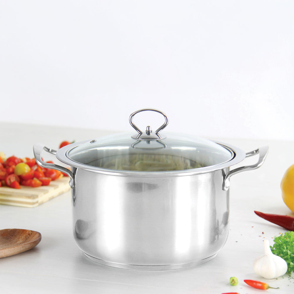 SQ Professional Gems Stainless Steel Stockpot Set 3pc