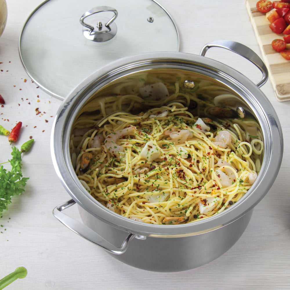 SQ Professional Gems Stainless Steel Stockpot Set 3pc