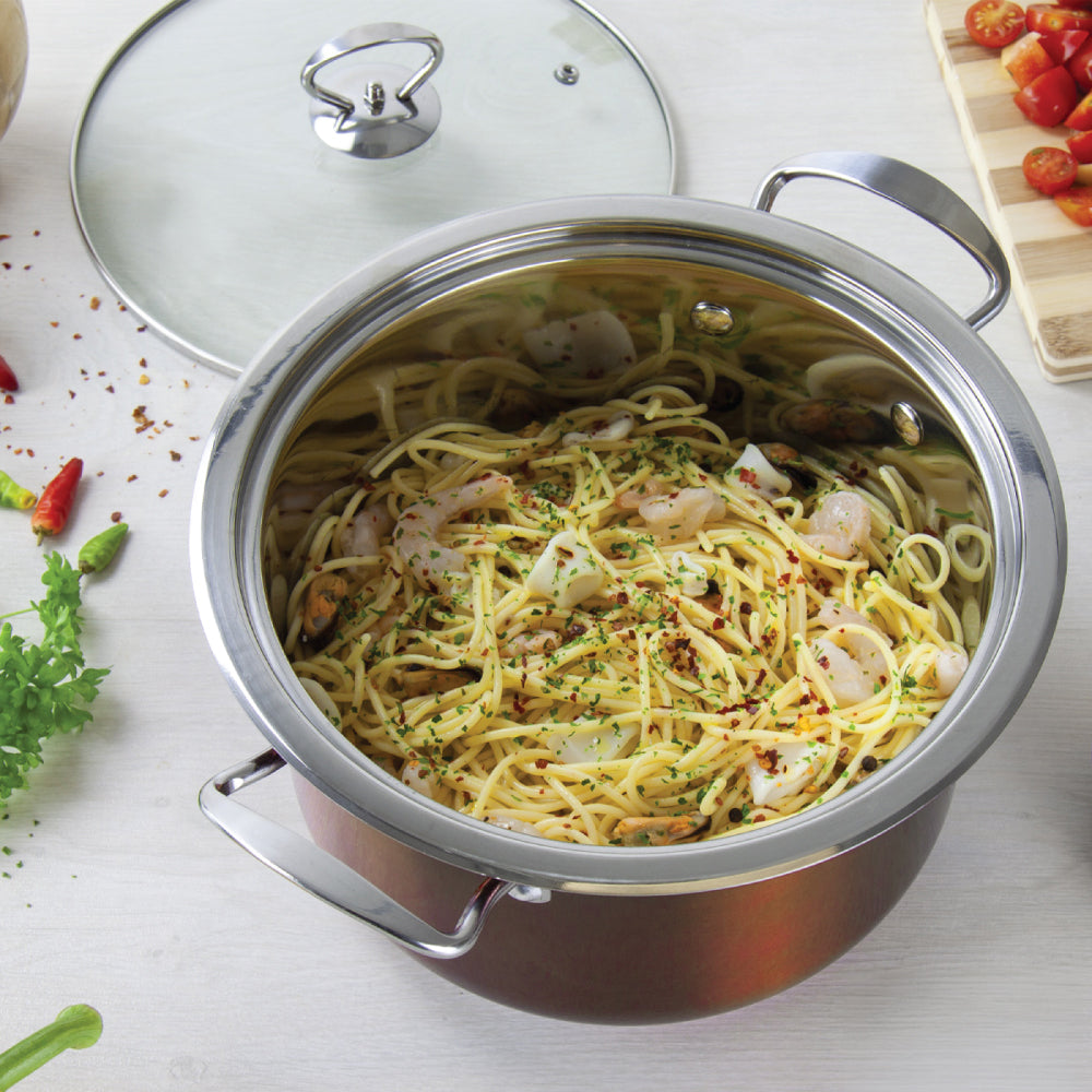 SQ Professional Gems Stainless Steel Stockpot Set 3pc