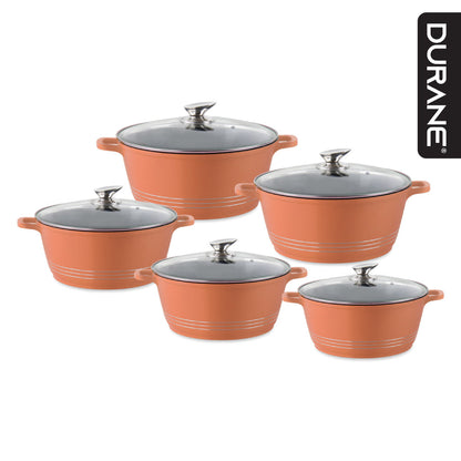 Durane Die-Cast Stockpot Set 5pc