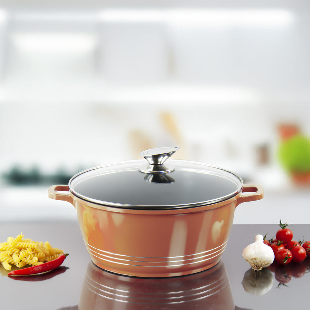 Durane Die-Cast Stockpot Set 5pc