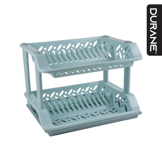 Durane 2-Tier Plastic Dish Drainer