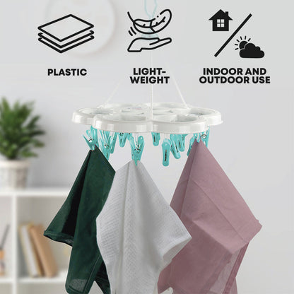 Durane Laundry Peg Hanger Flower