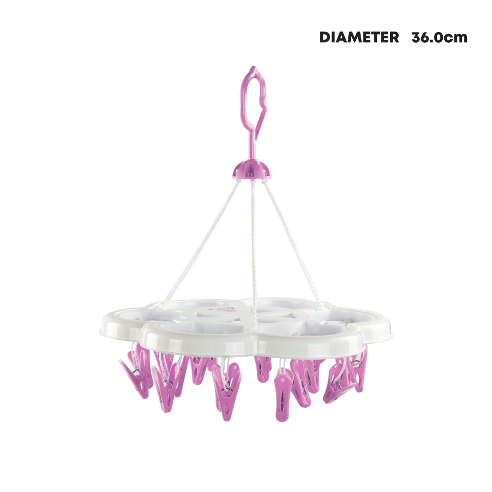 Durane Laundry Peg Hanger Flower